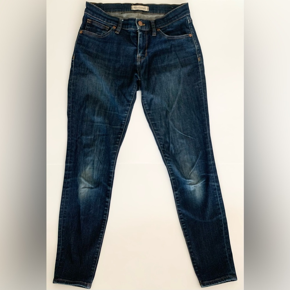 MADEWELL low rise skinny jeans